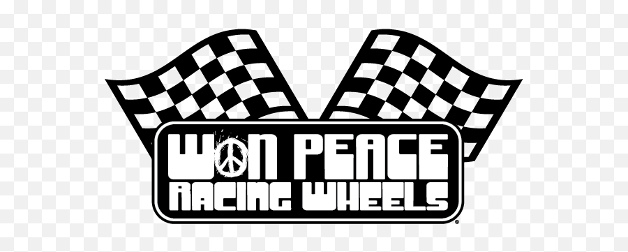 Won Peace Racing Wheels - Racing Checkered Flag Png,Peace Logo