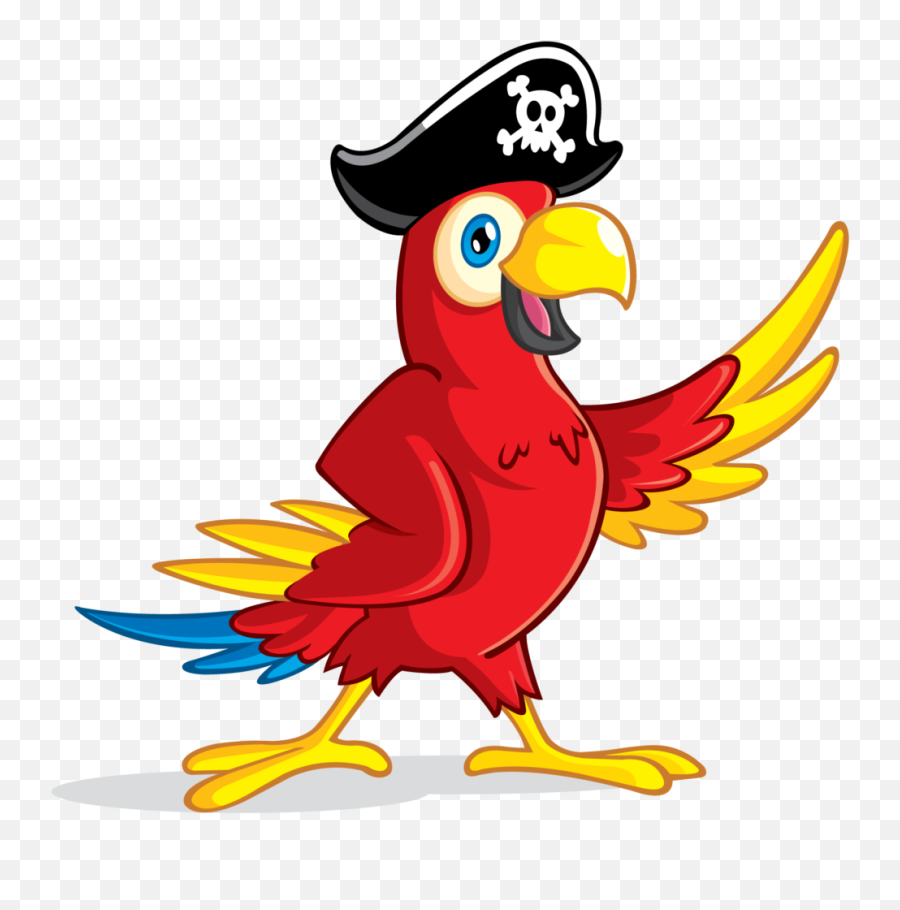 Pirates Png Transparent Images 11 - Clip Art Pirate Parrot,Pirates Png