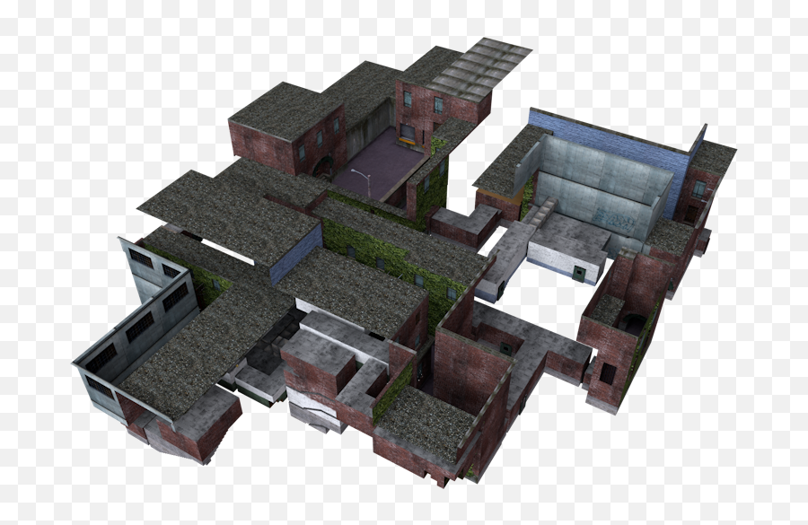 Pc Computer - Counterstrike 16 Back Alley The Models Floor Plan Png,Counter Strike Png