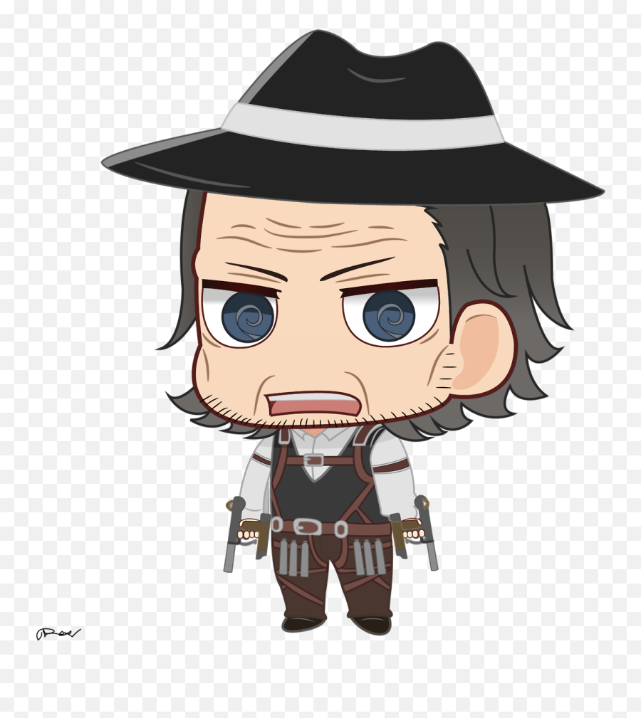 The Lawu0027s Here To Shoot Down Bad Guys U201d - Kenny Ackerman Attack On Titan Kenny Chibi Png,Bad Png