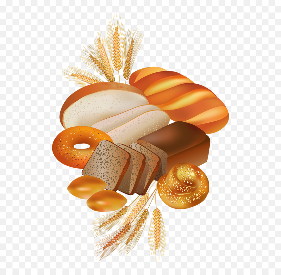 Clipart Bread Yeast - Bakery Items Vector Png,Yeast Png