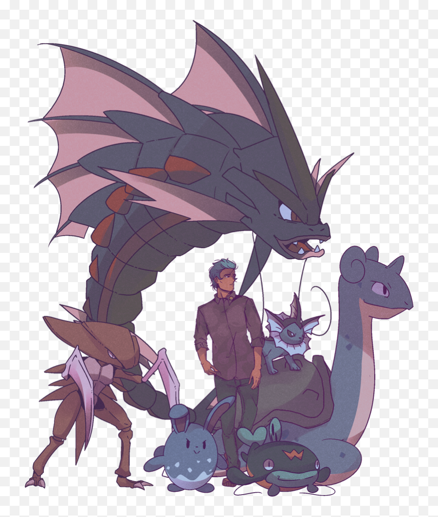 Illus Autobottesla - Cartoon Png,Lapras Png
