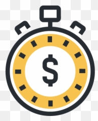 Money Timer Alarm Clock - DrDDS Sticker Reloj png