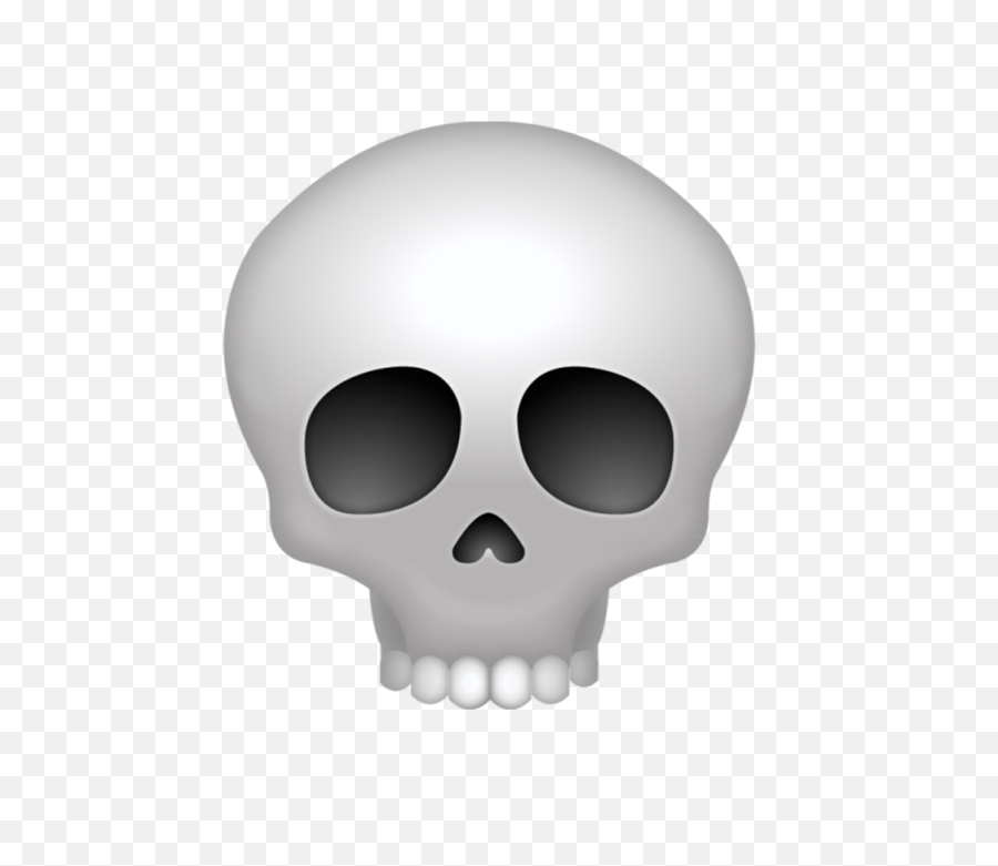Skull Emoji Transparent Png - Stickpng Skull Emoji Png,Snapchat Ghost Transparent