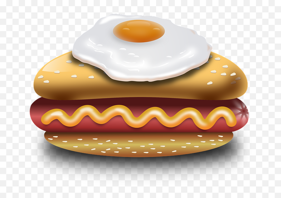 Hot Dog Egg Fried - Free Image On Pixabay Cachorro Quente Com Ovo Png,Fried Egg Png