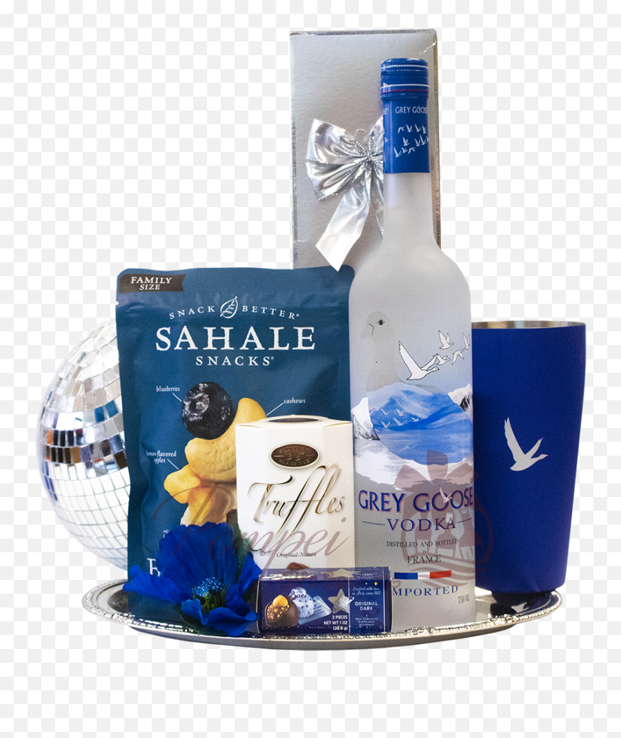 Momma Needs A Drink Vodka Gift Basket - Grey Goose Gift Basket Png,Grey Goose Png