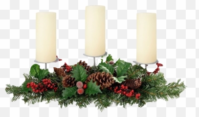 Natural Pine Cone And Berry Table Centrepiece - Christmas Decoration Png,Pine Cone Png