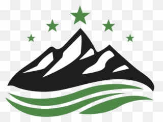 Logo Khong Chu Gach Chan - California State Outline Flag Mountain Hd png