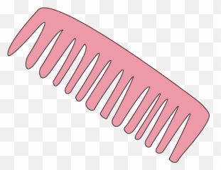 Pink Clipart Hair Brush - Comb Art 476x366 Png