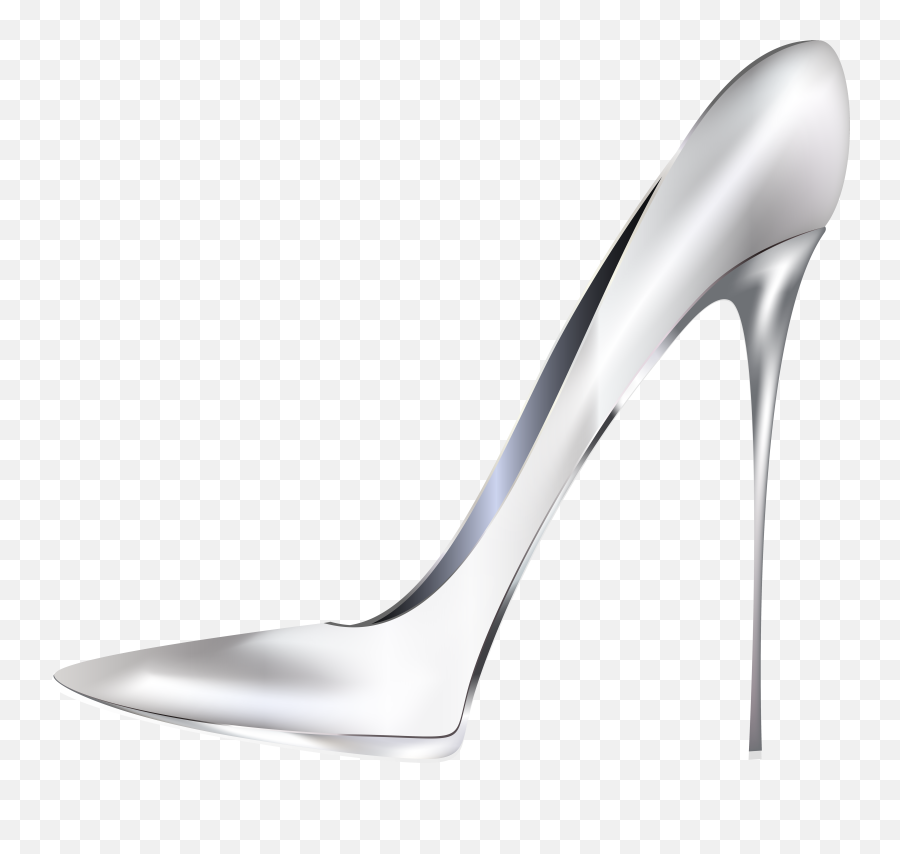 Hd White High Heels Png Clip Art - White High Heel Clip Art,High Heels Png