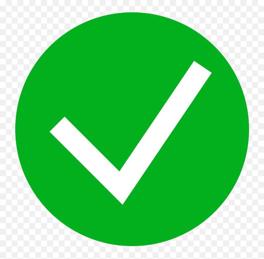 Green Tick Check Mark Icon Simple Style - Icon Green Tick Png,Green Check Mark Png