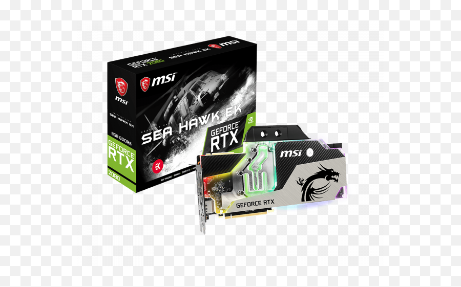 Geforce Rtx 2080 Sea Hawk Ek X Graphics Card - The World Rtx 2080 Ti Sea Hawk Png,Seahawk Logo Png