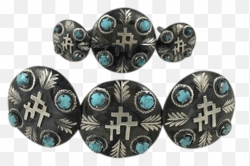 Custom Saddle Conchos Cbconch 129f - Circle png
