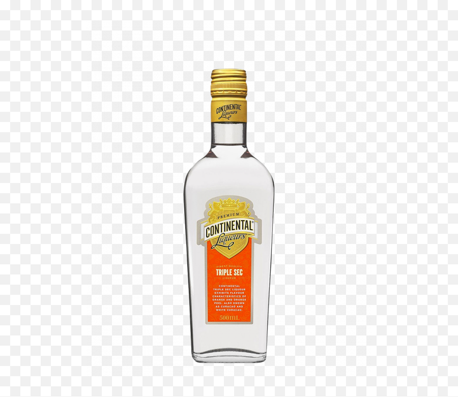 Continental Triple Sec Liqueur 500ml - Continental Triple Sec Png,Alcohol Png