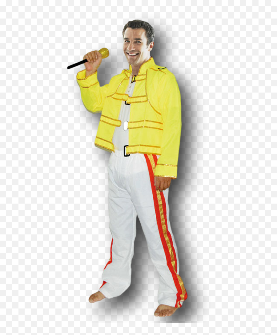 Freddy Mercury Costume - Standing Png,Freddie Mercury Png