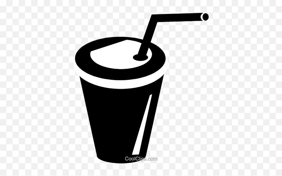Soda Drink Royalty Free Vector Clip Art Illustration - Copo Vetor Png,Soda Cup Png