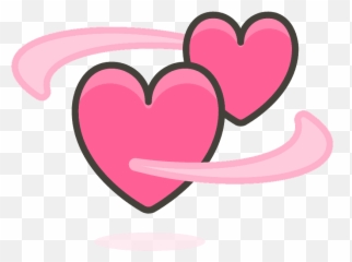Revolving Hearts Emoji Clipart Free Download Transparent - Emojis De Los Corazones Animados Png,Pink Heart Emoji Png