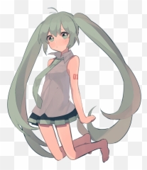 Hatsune Miku Drawn - Fanart Transparent png