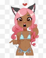 Fox Lewd Chibi Sticker - Fictional Character Png,Lewd Png