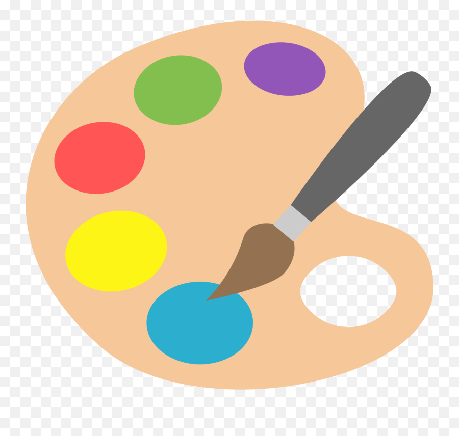 Art Emoji Png Transparent - Artist Palette Emoji,Wet Emoji Png