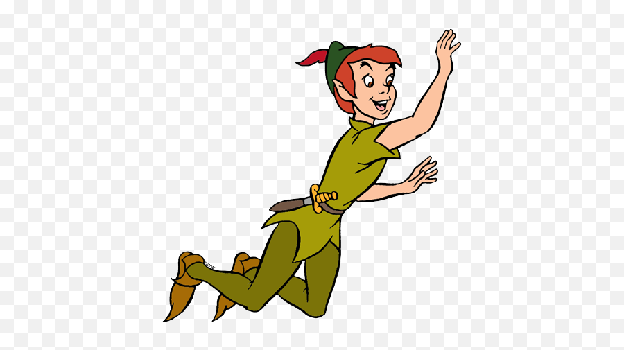 Png4all - Peter Pan Png Clipart,Peter Pan Silhouette Png