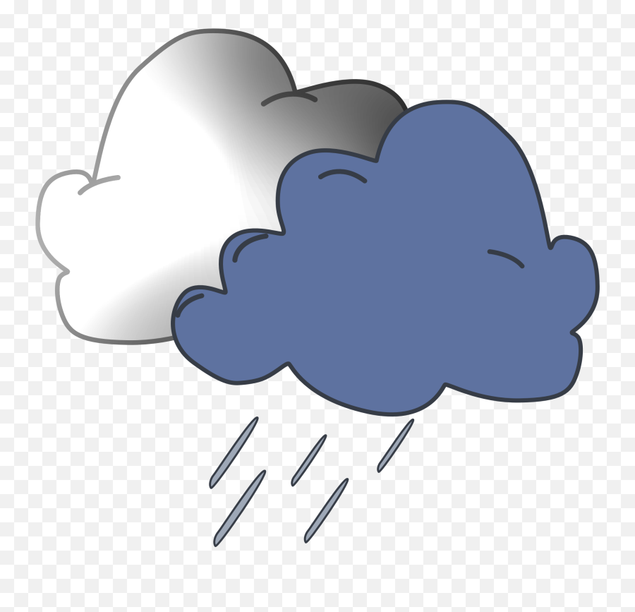 Thunder Rain Cloud Storm Weather 944524 - Nimbostratus Drawing Png,Storm Cloud Png