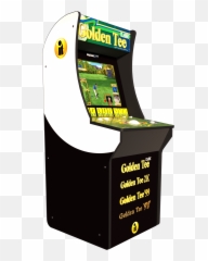 Golden Tee Arcade Machine With Riser Png