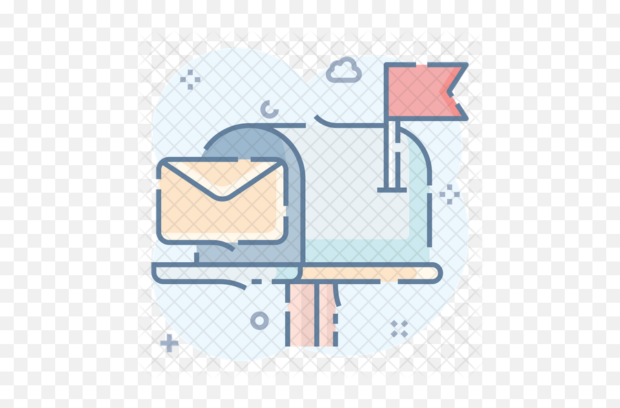 Letterbox Icon Of Colored Outline Style - Lovely Png,Letterbox Png