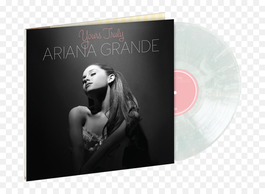 Yours Truly Lp White Swirl - Ariana Grande Yours Truly Vinyl Png,White Swirl Png