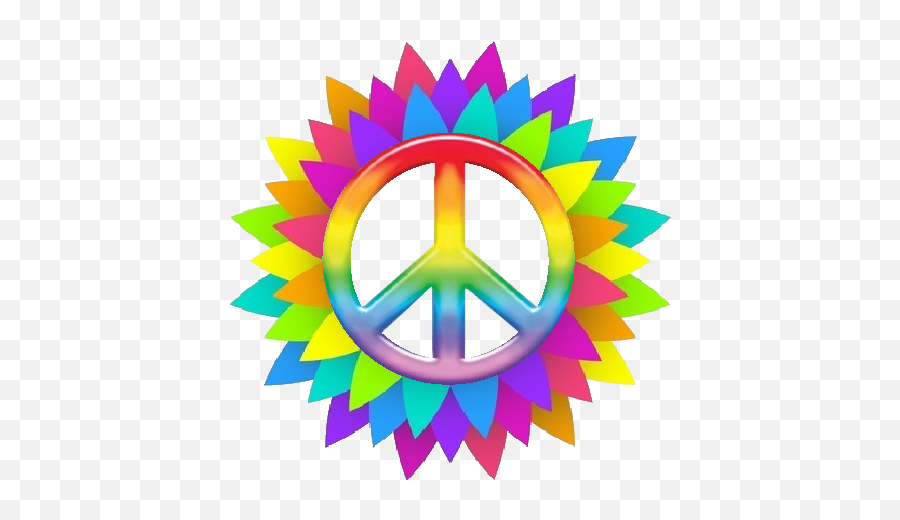 Clip Art 3 Colors Of Peace - Colorful Peace Sign Png,Peace Symbol Png