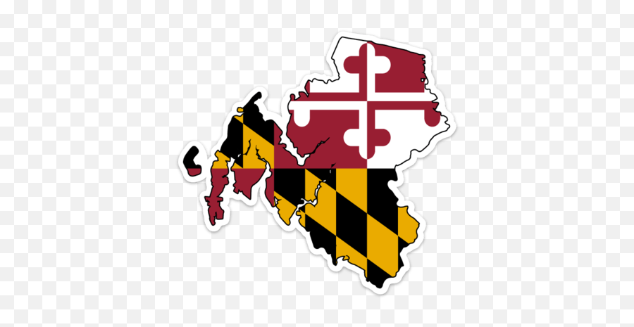 Maryland Flag Transparent Png Image - Confederate Battle Flag Maryland Flag,Maryland Flag Png