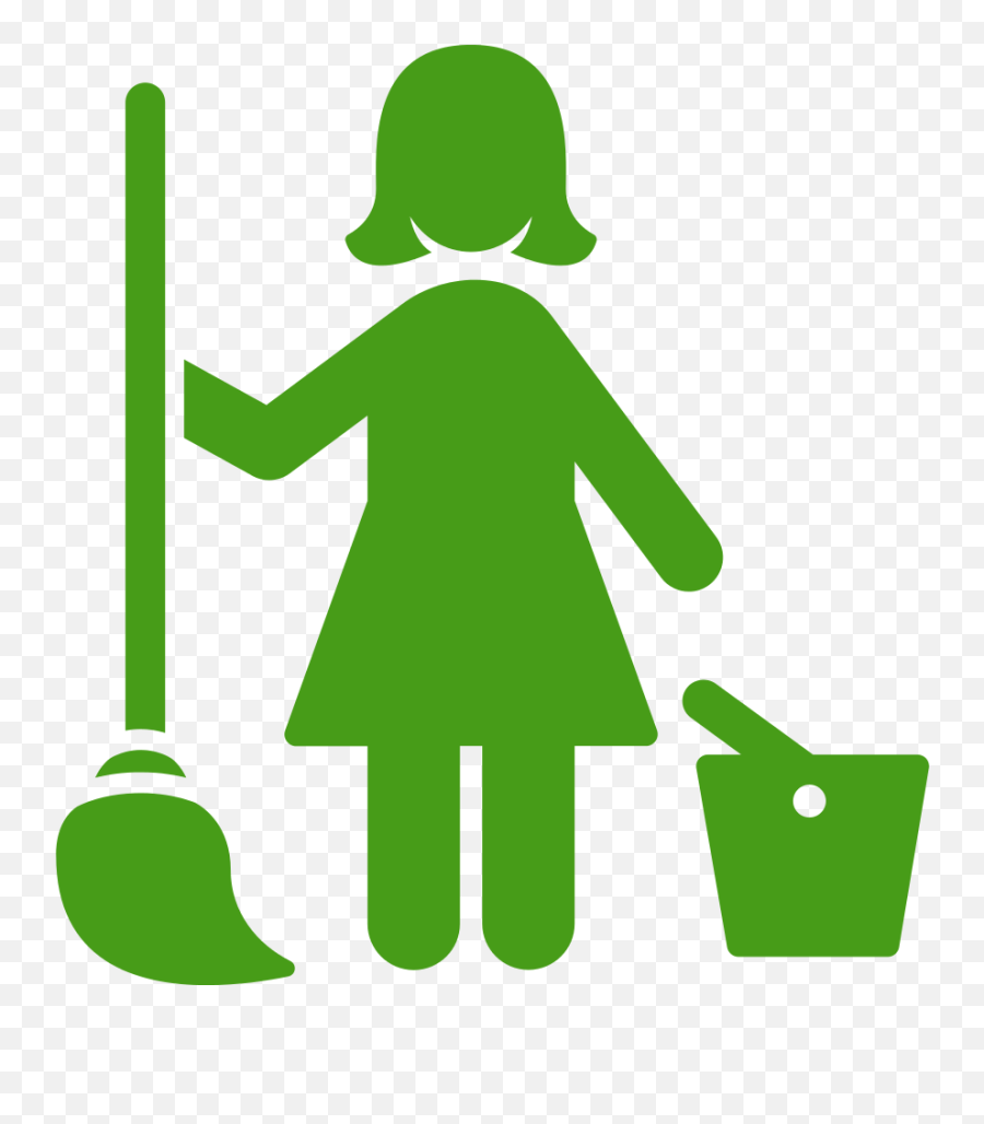 Icon Cleaning Png Clipart - Cleaning Lady,Cleaning Icon Png