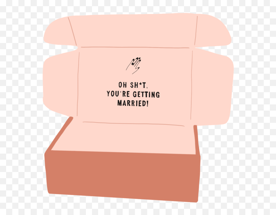 Vowed Box Co Gift Boxes For Brides U0026 Bridesmaids - Paper Png,Bride Png