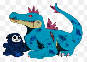 Muk And The Friendly Undead Feraligatr - Feraligatr Creepy Png,Feraligatr Png