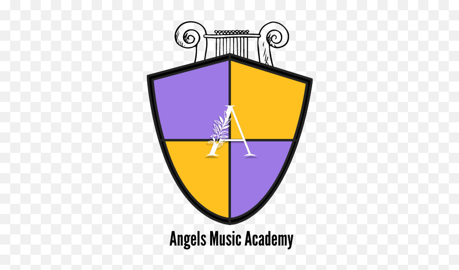 Best Music School In India - Angelu0027s Music Academy Angelu0027s Vertical Png,Angel Band Logo