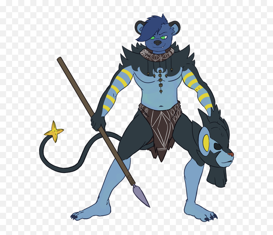 Dashu0027s Pokesuit Luxray By Ethanbosch97 - Fur Affinity Dot Fictional Character Png,Luxray Png