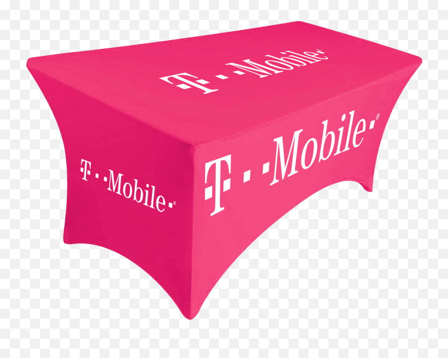 Pink T Mobile Table Cover For Promo Marketing 6ft Horizontal Png - mobile Logo Png