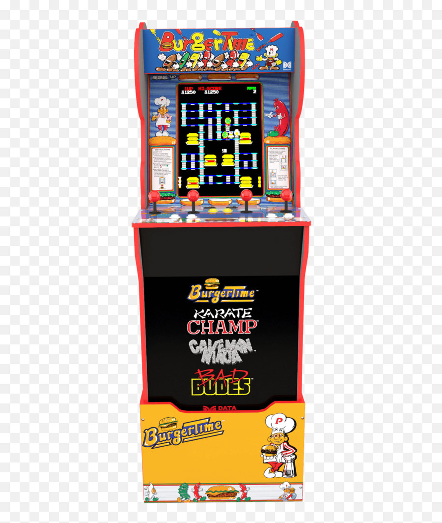 Sega Arcade1up To Deliver Golden Axe Altered Beast Arcade - Burger Time Png,Nba Jam Logo
