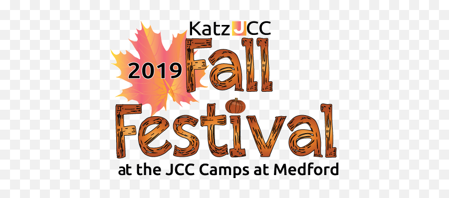 2018 - Fallfestivallogostacked Katz Jcc Language Png,Fall Festival Png