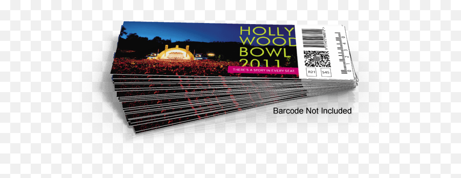 Custom Event Ticket Printing Service - Event Ticket Printing Png,Ticket Barcode Png