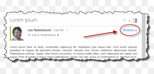 How Do I Print An Email Outlookcom Formerly Hotmail - Horizontal png