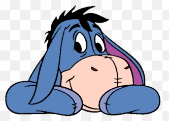 Eeyore Vector - Donkey From Winnie The Pooh Png,Eeyore Transparent