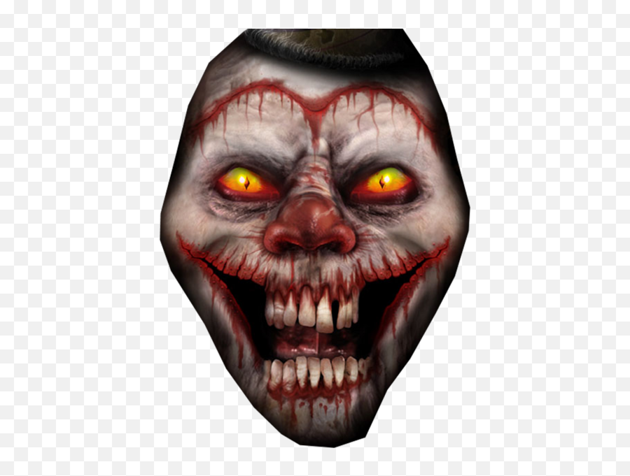 Download Evil Clown Png Picture Library - Creepy Clown No Scary Clown Face Transparent,Scary Face Png