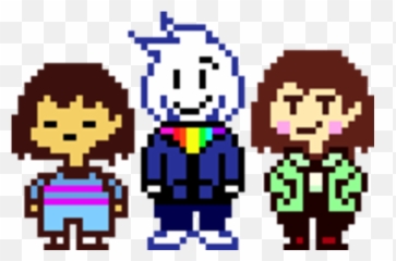 Storyshift - Frisk Undertale Pixel Art png