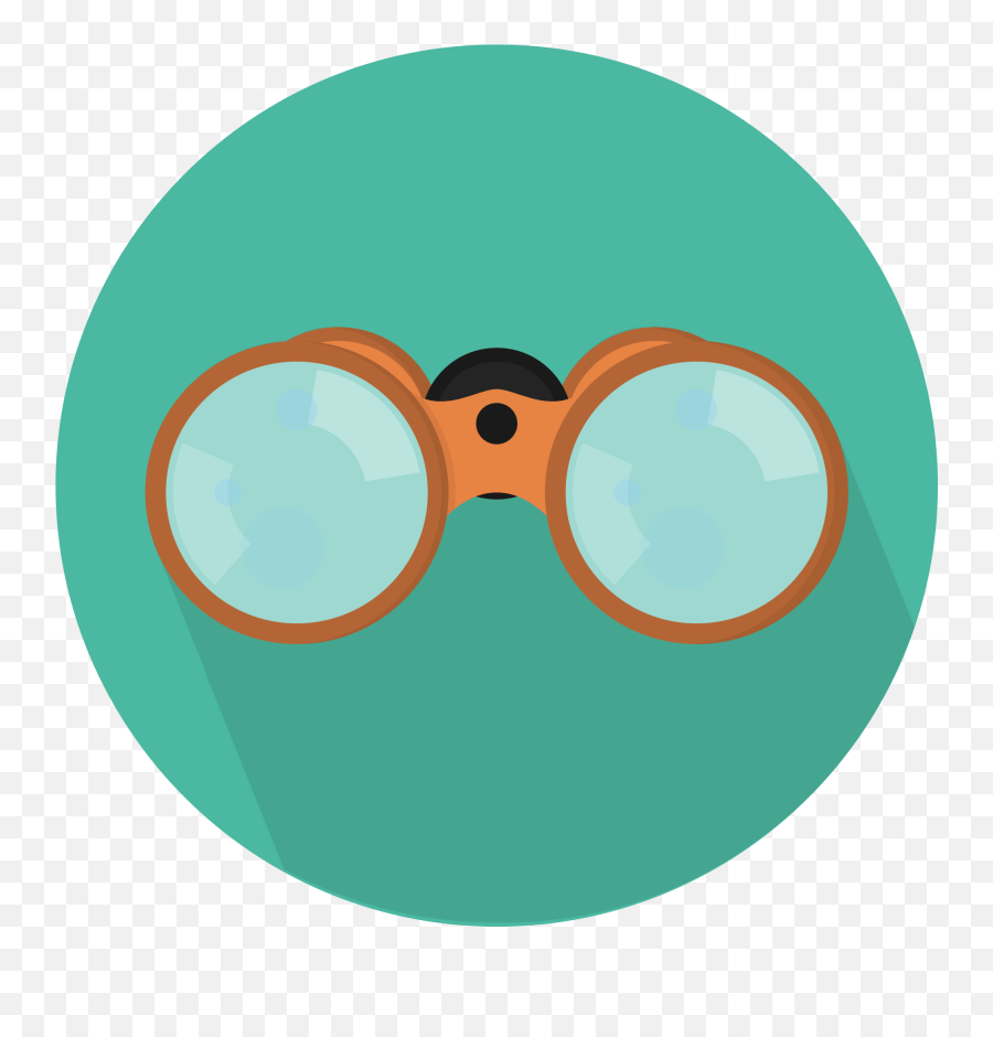 Binoculars Png Cartoon Clipart - Binoculars Png Cartoon,Binocular Icon Png