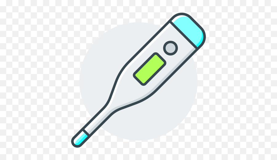 Virus Thermometer Temperature Free Icon Of - Coronavirus Thermometer Png,Glucose Meter Icon