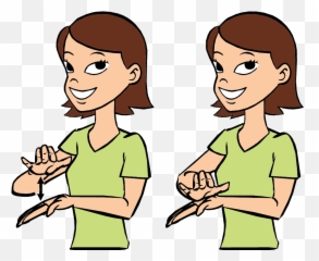 School - Like In Sign Language png
