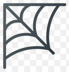 Cobweb Spider Icon - Vector For Power Tower png