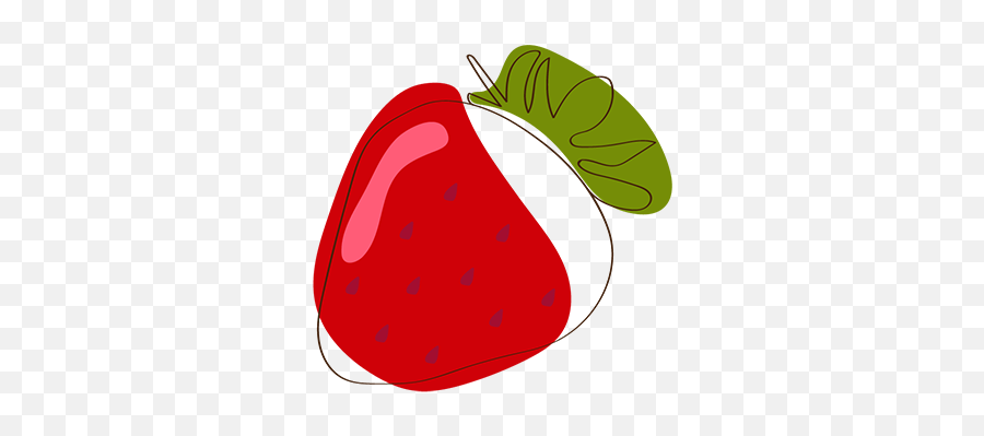 Line Strawberry Berry Free Icon Of Minimalism In One Pack - Fresh Png,Fruit Icon Pack