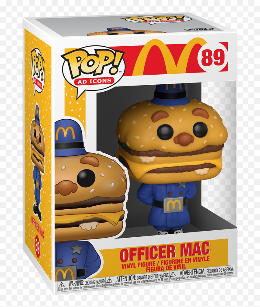 45726 89 Popular Poppular Toys Funko Pop Ad Icons - Officer Mac Funko Pop Png,Inch Icon